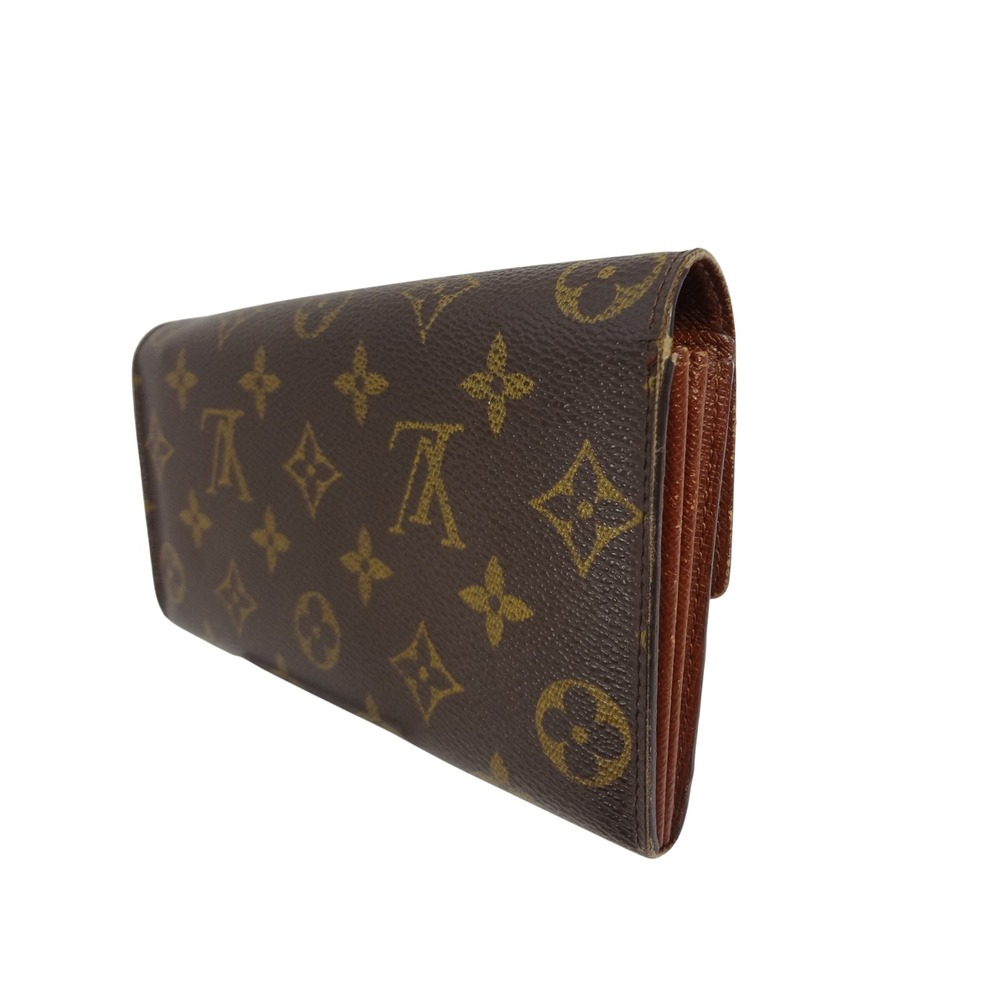 Authentic Louis Vuitton Monogram Sarah Long Wallet Brown /Tan includes Box COA - Picture 8 of 10